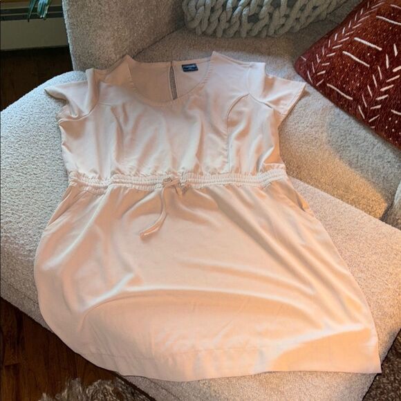 32 Degrees Athletic Cream Sundress Cap Sleeve Mini - Picture 3 of 10